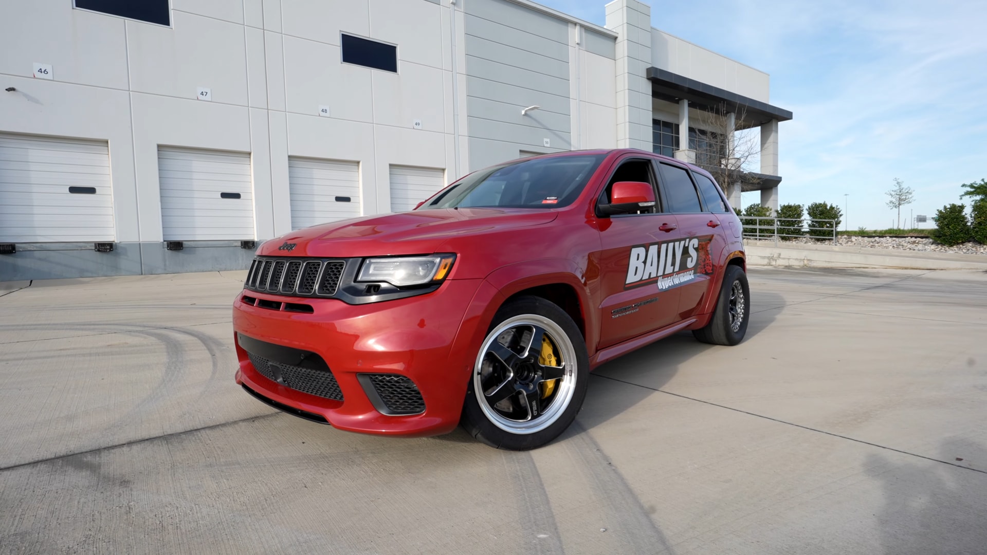 Modified Jeep Grand Cherokee Trackhawk