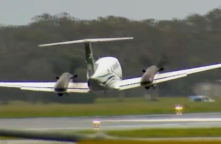 Pilot's Heroic Feat at Newcastle Airport