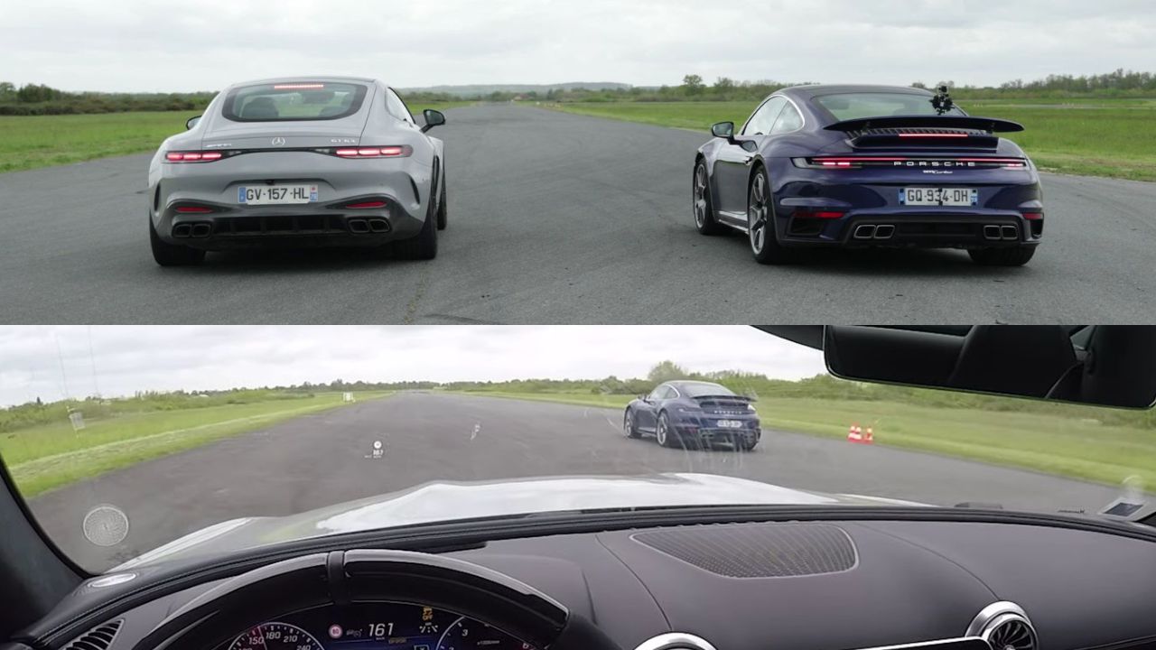 Porsche 911 Turbo vs. Mercedes-AMG GT 63