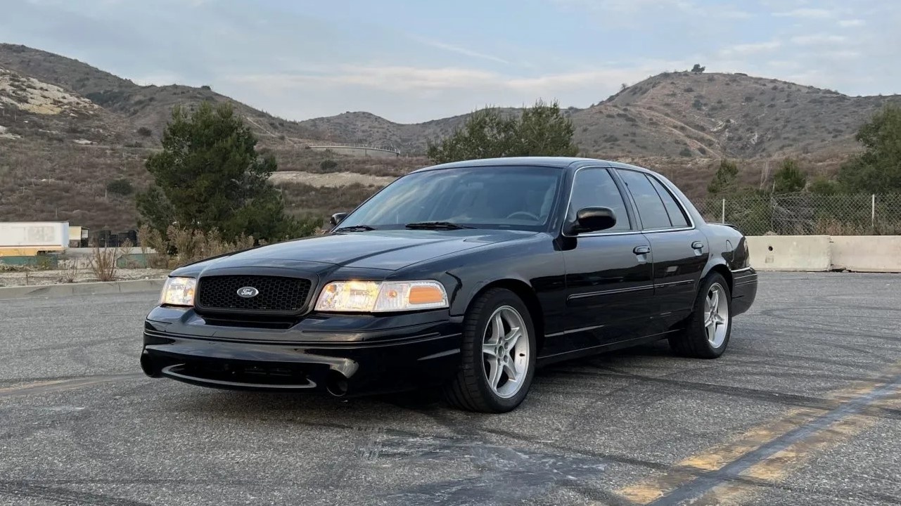 Rare 1999 Ford Crown Victoria Cobra Vic On The Auction Block