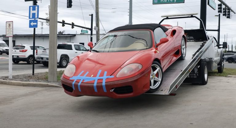 Restoring a Neglected Ferrari 360