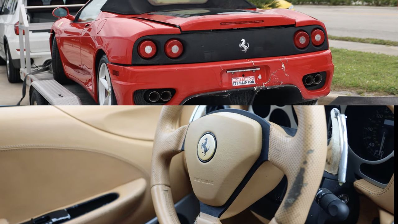 Restoring a Neglected Ferrari 360