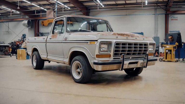 Richard Rawlings Transforms 1979 Ford F-100 Ranger Lariat in 38 Days