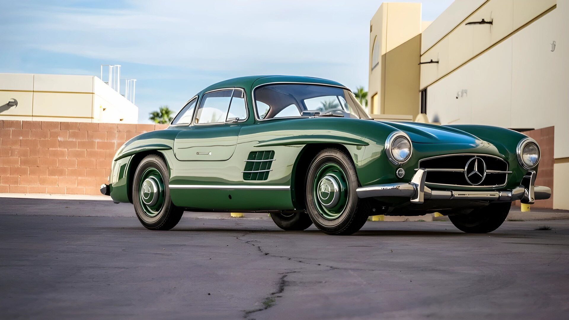 The 1955 Mercedes-Benz 300SL Gullwing A Classic Masterpiece On The Auction Block