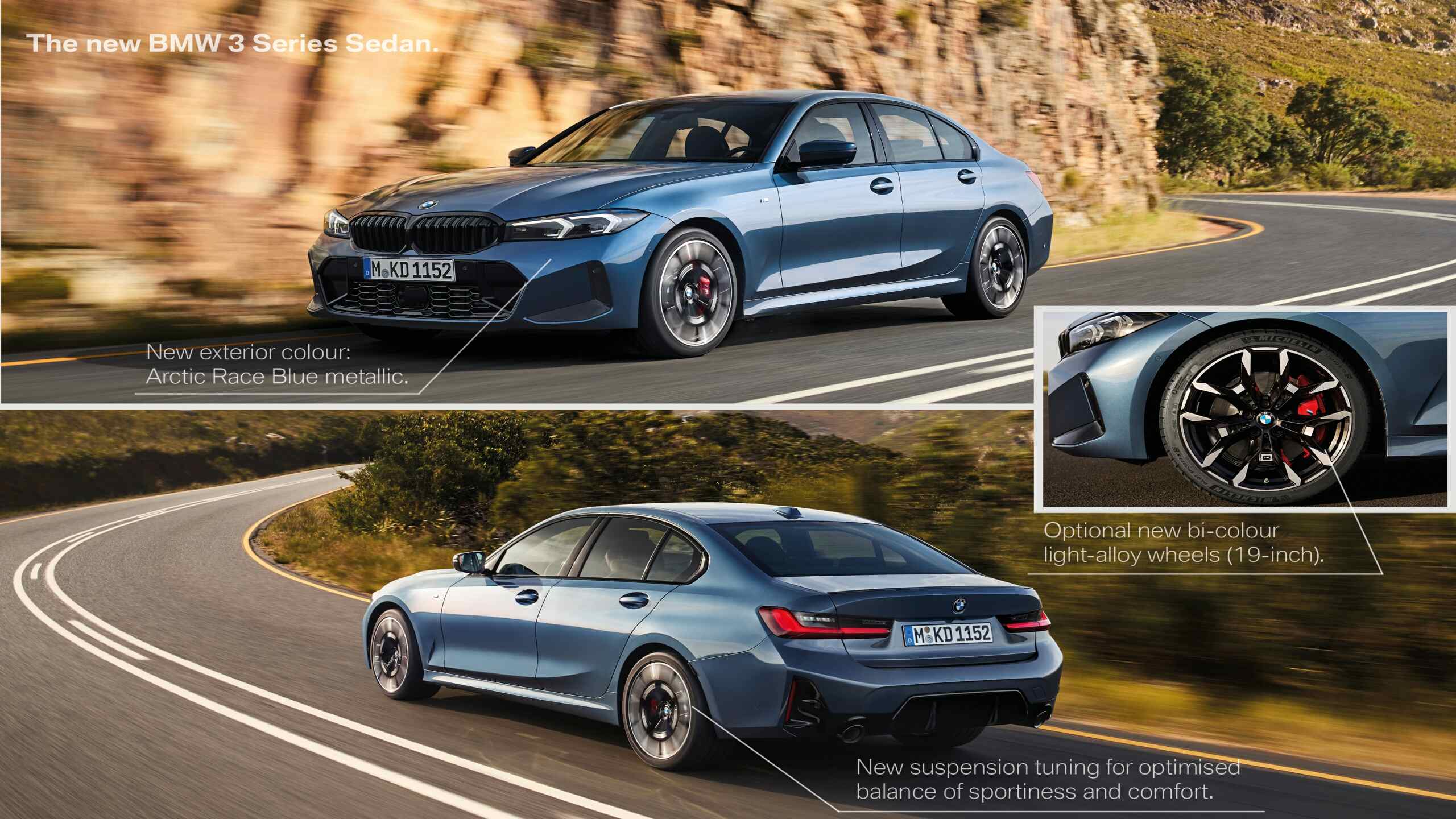 The Exterior Highlights Of The New BMW 330i Sedan (BMW)