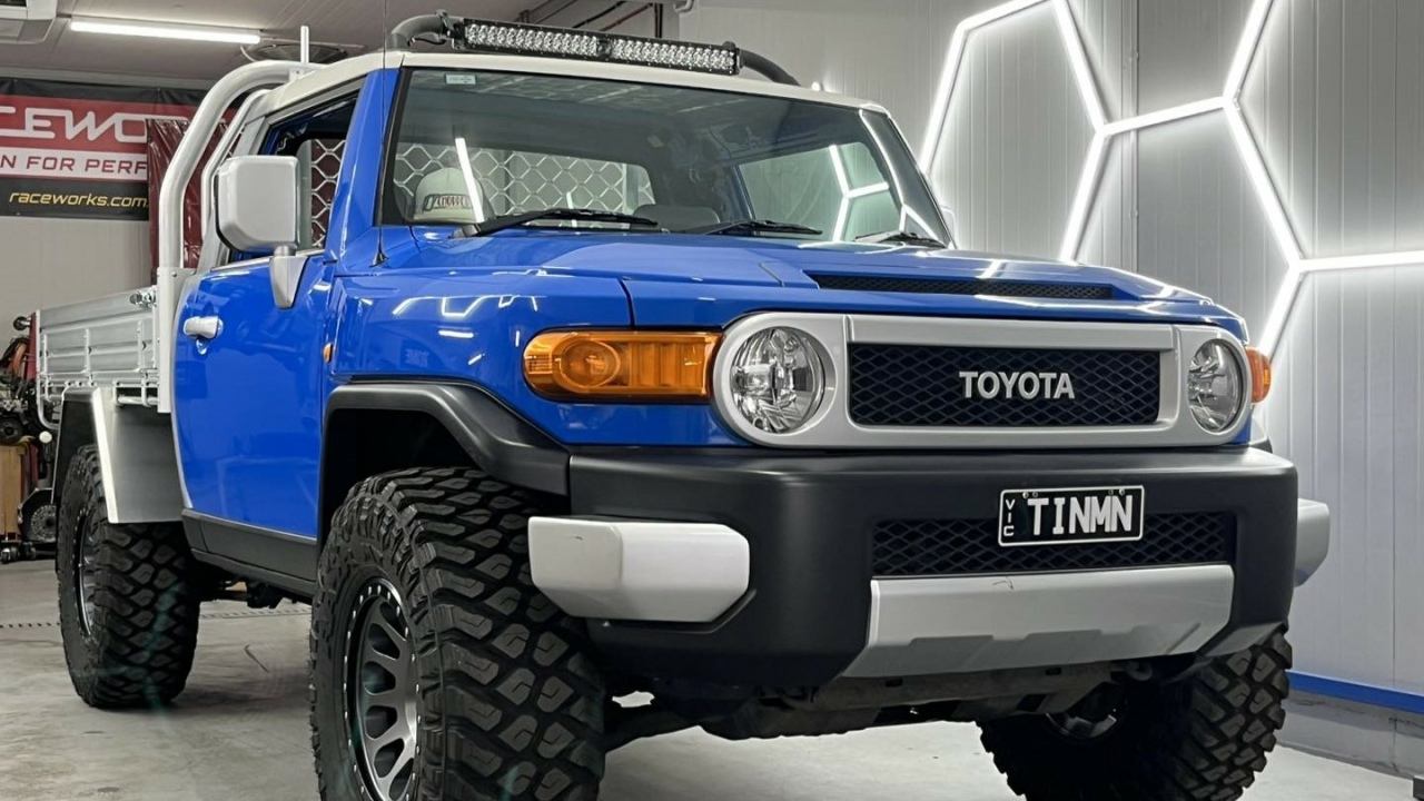 The Front And Side Profile Of The Tinman Fabrications FJ Cruiser (Credits Tinman Fabrications Facebook Page)