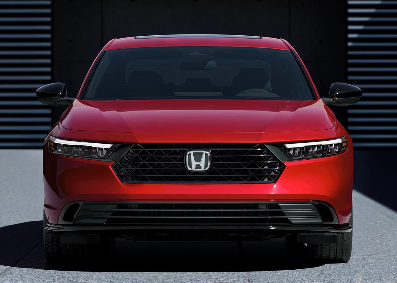 The Front Profile Of The 2024 Honda Accord (Credits Honda)
