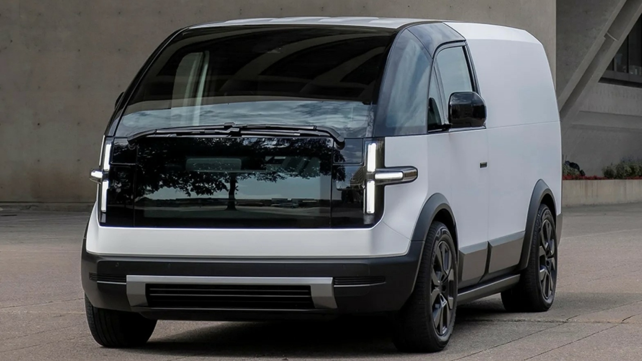 The Front Profile Of The Canoo LDV190