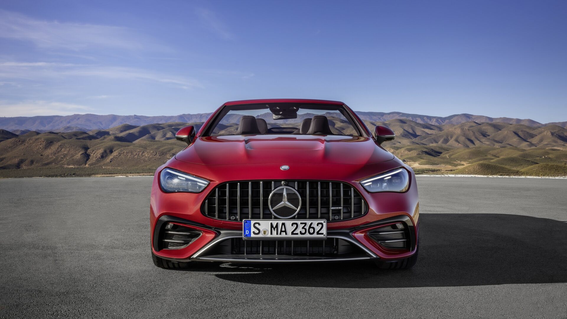 The Front Profile Of The Mercedes-AMG CLE 53 4MATIC+ Cabriolet (Credits Mercedes-Benz USA Online Newsroom)