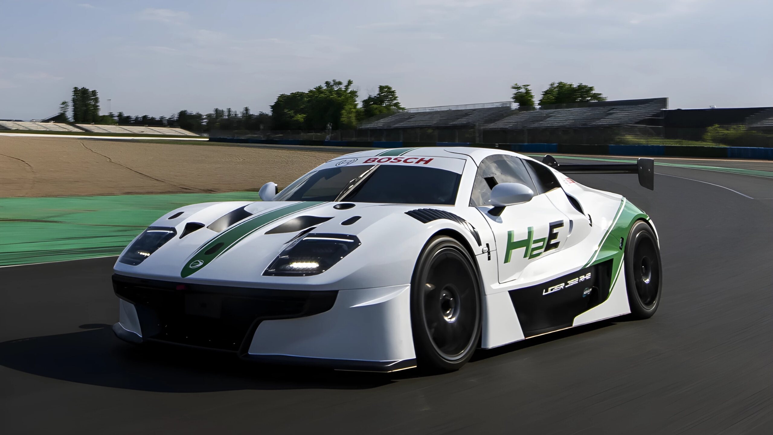 The Ligier JS2 RH2 At The Le Mans 24H Race Track