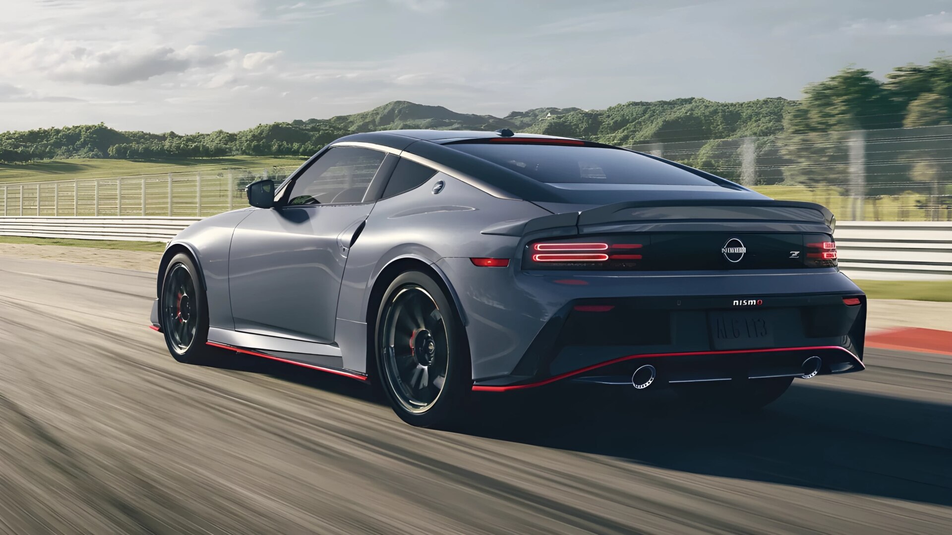 The Rear And Side Profiles Of The 2024 Nissan Z Nismo (Credits Nissan USA)