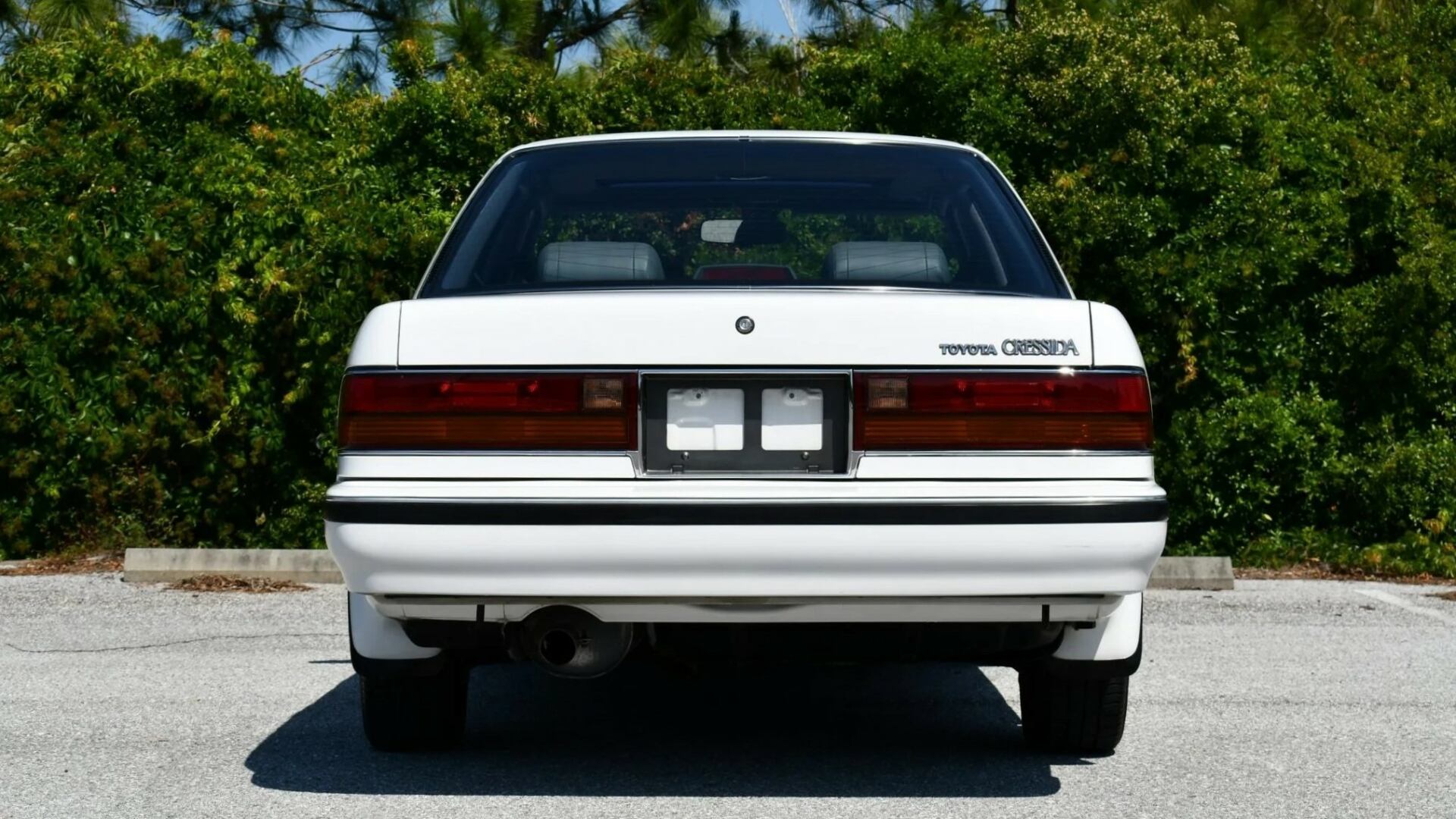 The Rear Profile Of The 1990 Toyota Cressida
