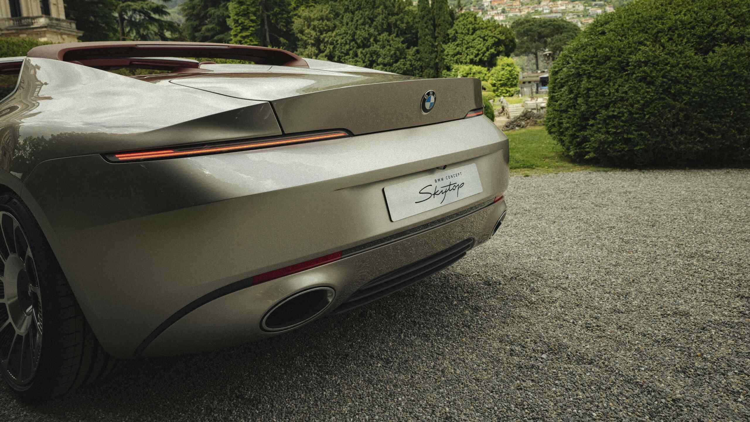 The Rear Profile Of The BMW Concept Skytop (BMW)
