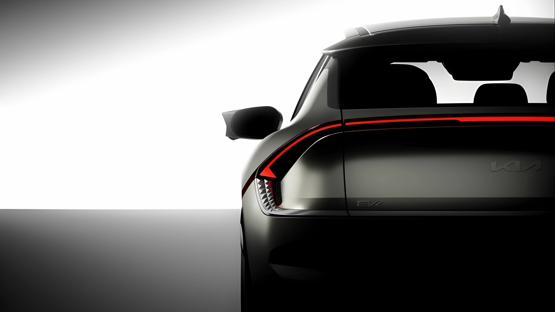 The Rear Profile Of The Updated Kia EV6 (Credits Kia)