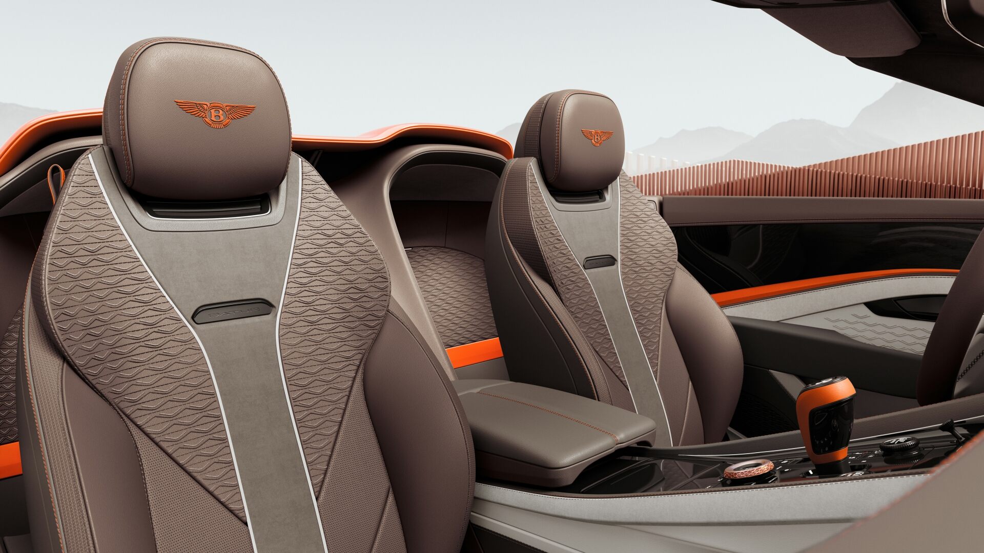 The Seats In The New Bentley Batur Convertible