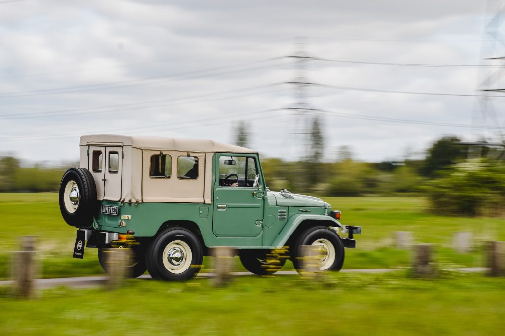 Toyota Land Cruiser FJ40 Electrified