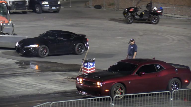 Toyota Supra vs. Hellcat