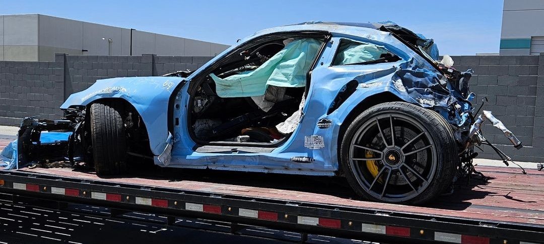 Tragic Porsche 911 Turbo S Accident