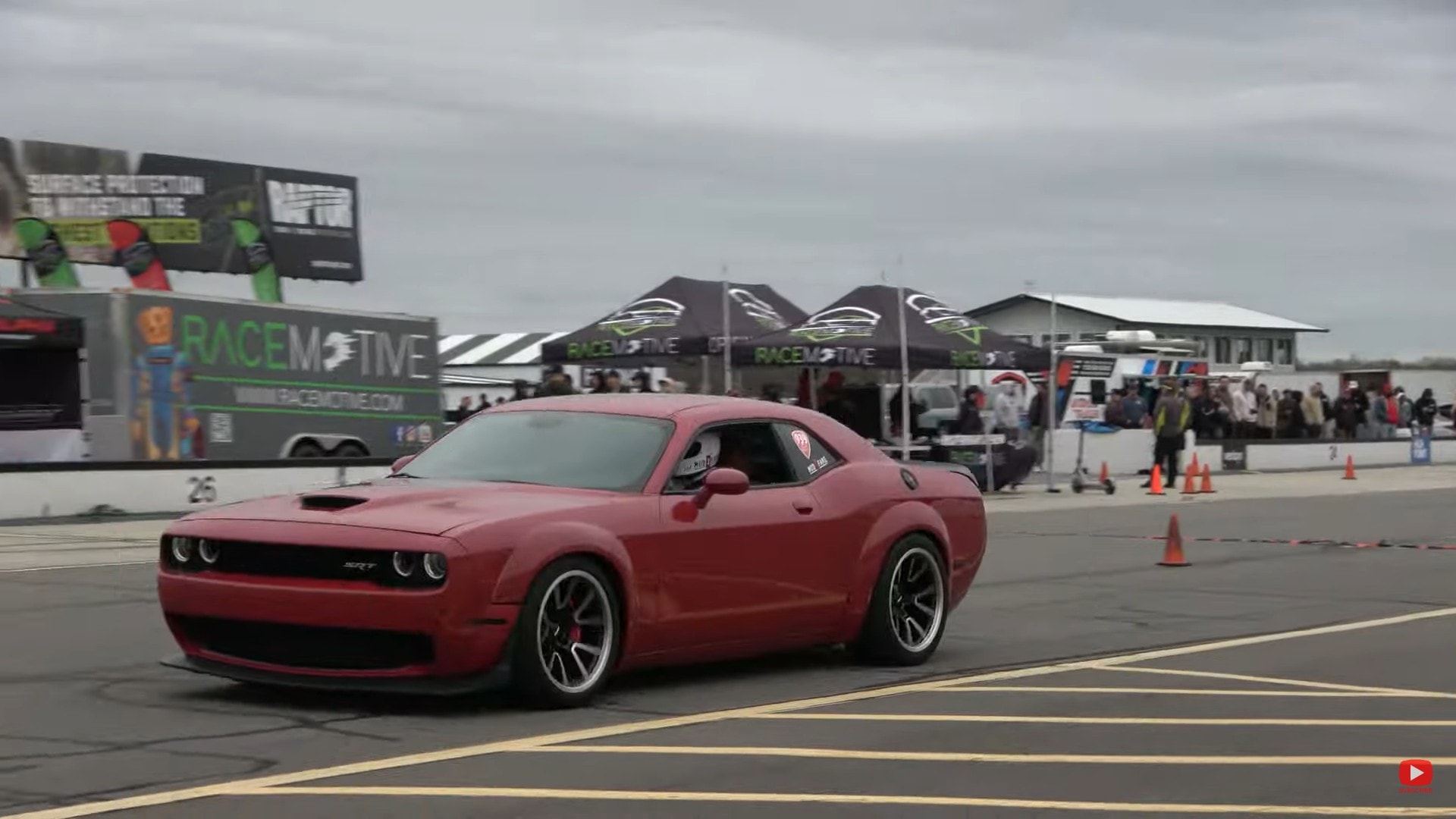 Turbocharged Dodge Hellcat Outperforms Rivals at Pocono Raceway