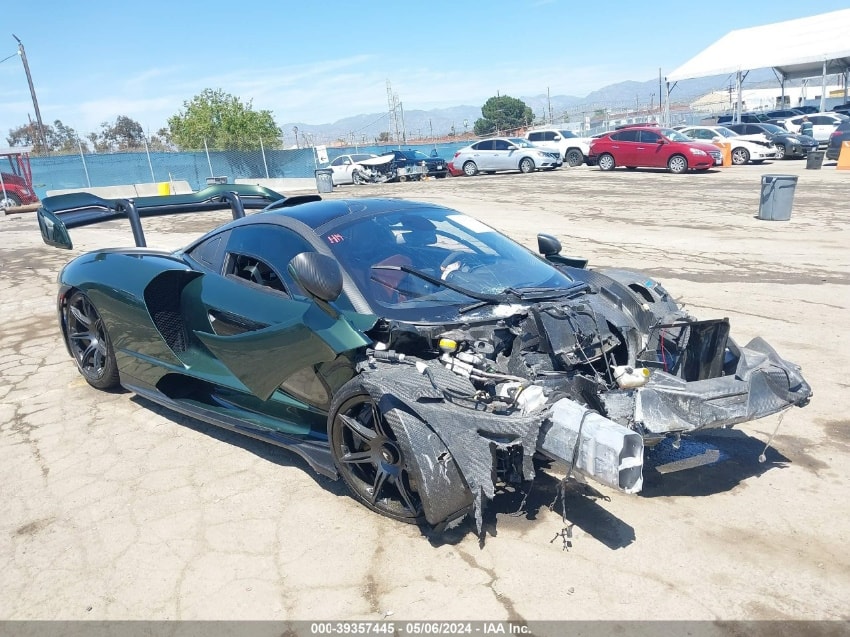 YouTube Car Influencer Crashes $1.3M McLaren Senna