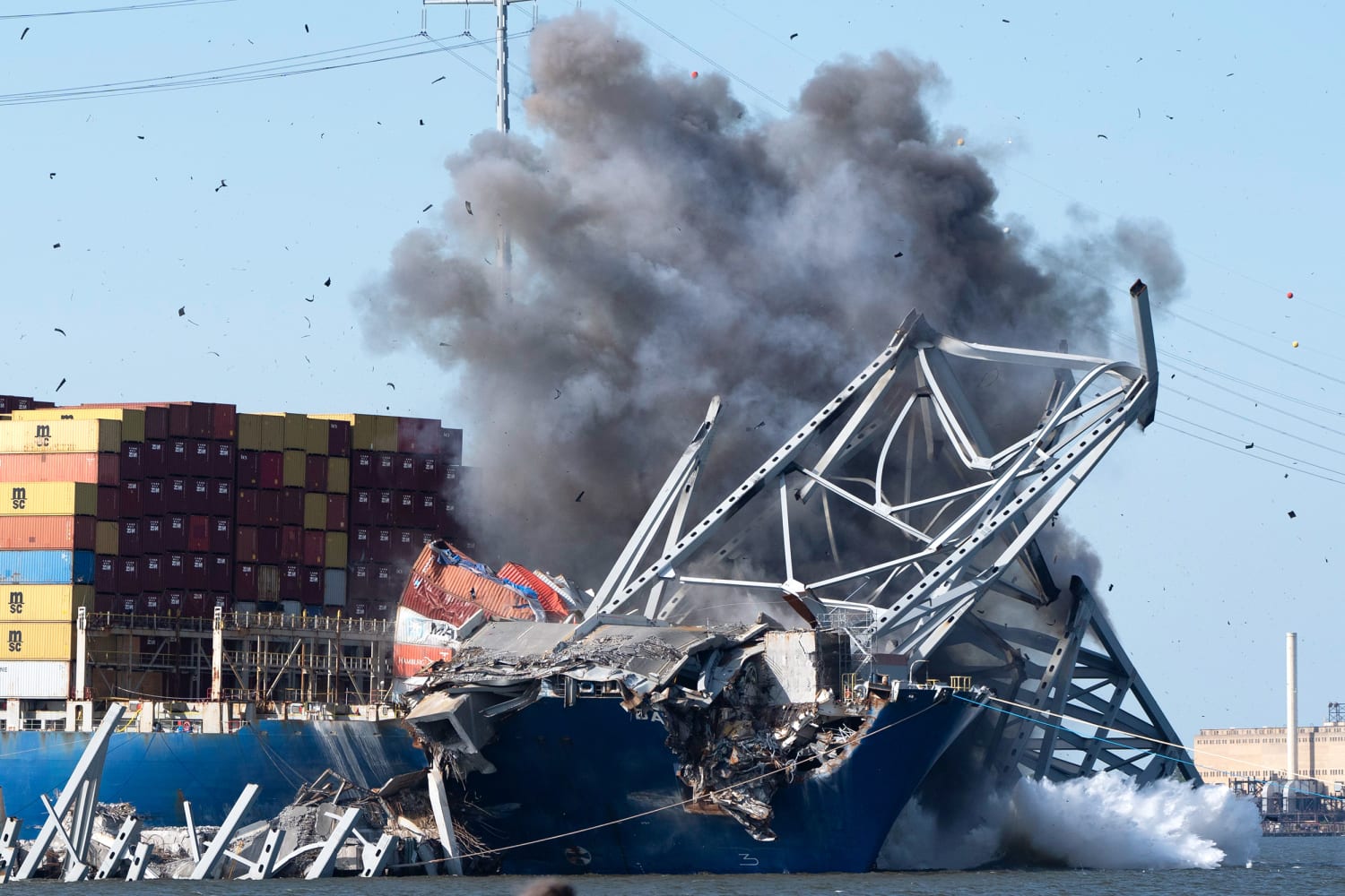 Baltimore Bridge Blast: A Spectacular Display of Demolition
