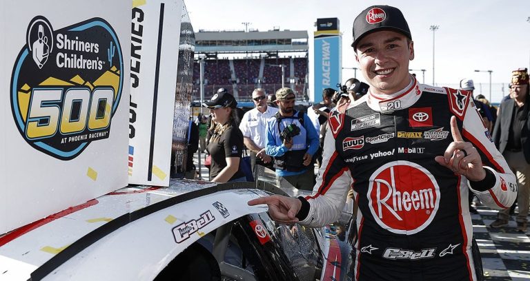 Christopher Bell Outpaces Ross Chastain at Kansas NASCAR Cup