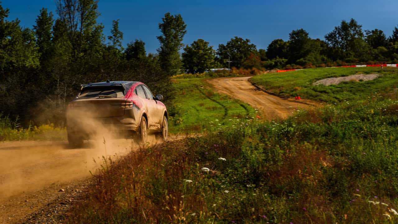 Mustang Mach-E Rally Gets Unique Testing Ground with Ford's New Dirt Track