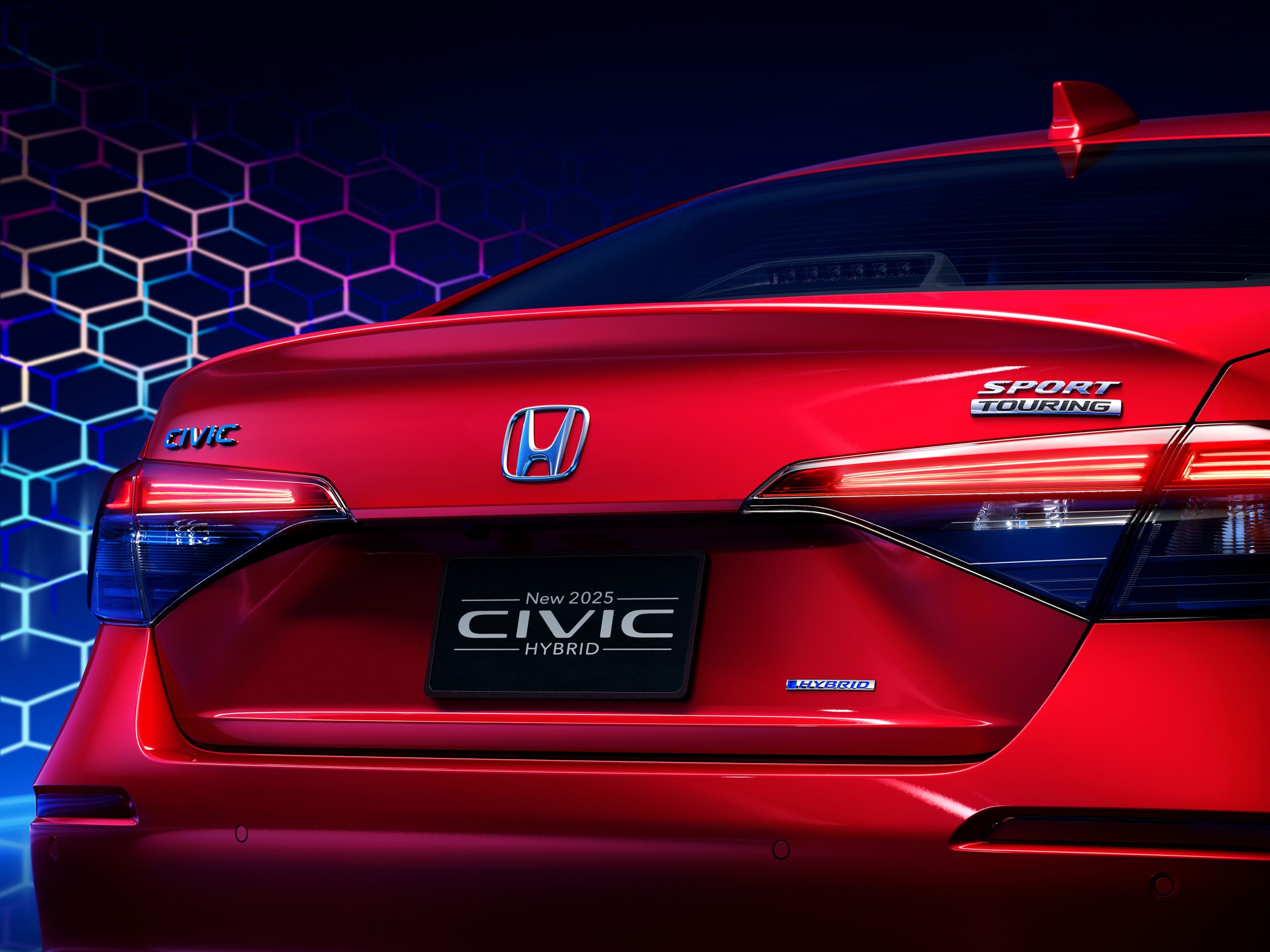 Latest Honda Civic Hybrid Debuts with Upgraded Design and Technology Features