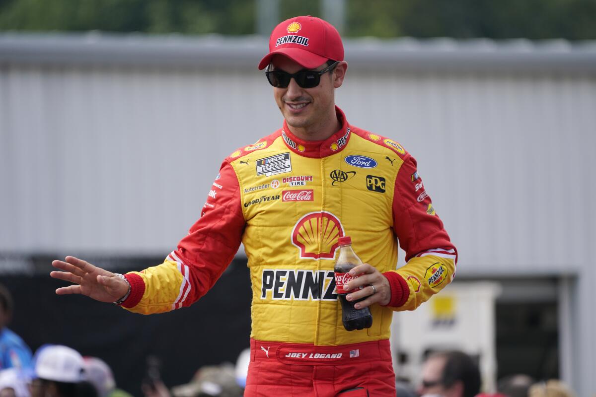 Logano Claims Pole Position in NASCAR All-Star Race