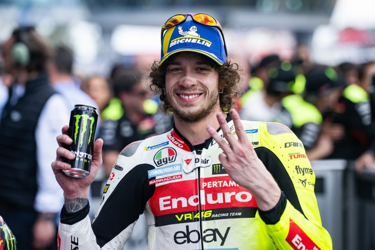 Bezzecchi Grateful to Rossi for Helping Fix Clutch Problems