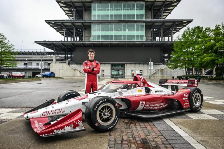 Marcus Armstrong's Indy Grand Prix Livery Honors Cancer Fighters