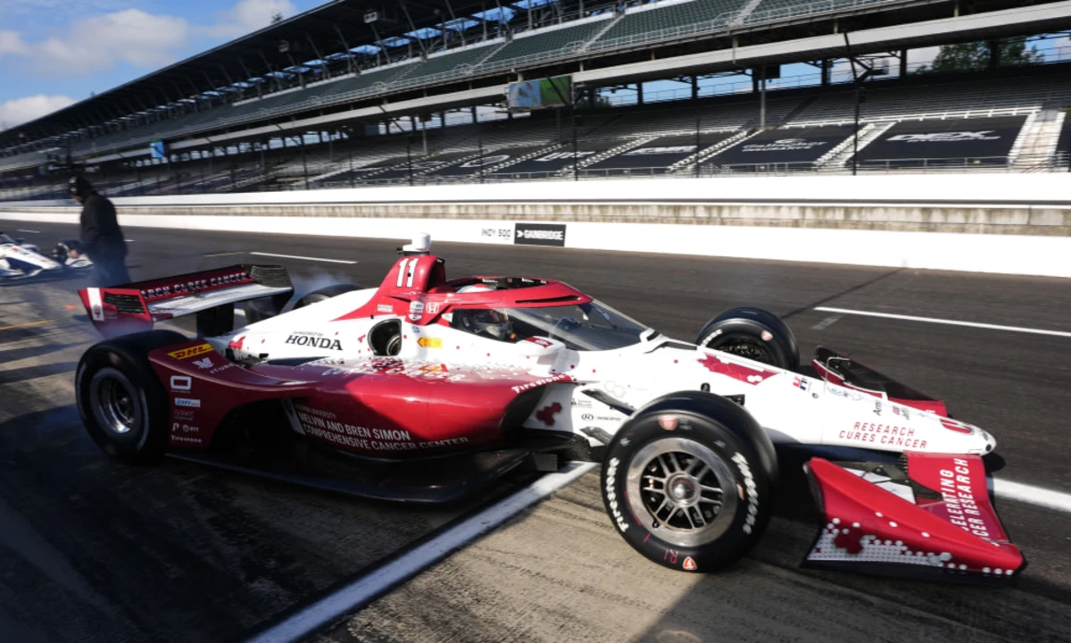 Marcus Armstrong's Indy Grand Prix Livery Honors Cancer Fighters