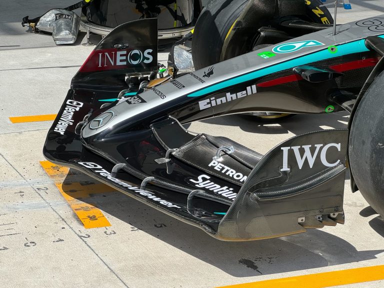Mercedes Racing to Catch Up with Miami F1 Floor Upgrade