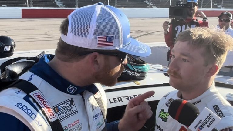 Late-Race Contact Sparks Confrontation Between Buescher and Reddick