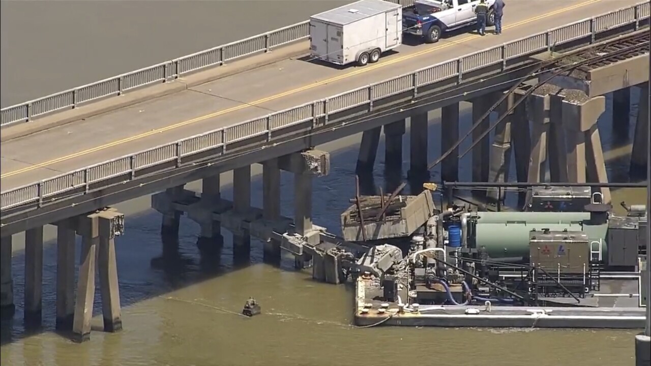 Texas Bridge Partially Collapses After Barge Collision