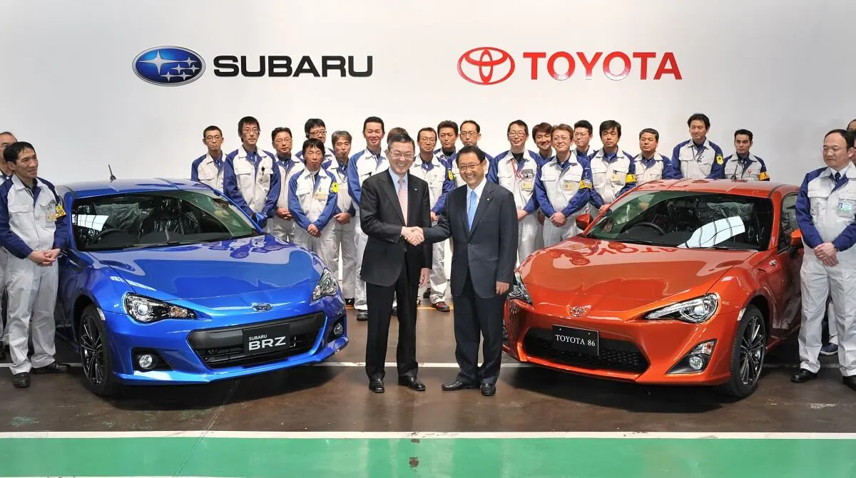 Toyota and Subaru Join Forces to Develop Three Electric Cars by 2026