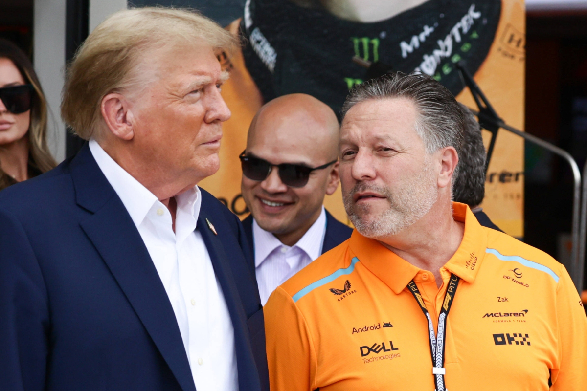 Trump Makes Appearance at Miami Grand Prix as Guest of McLaren