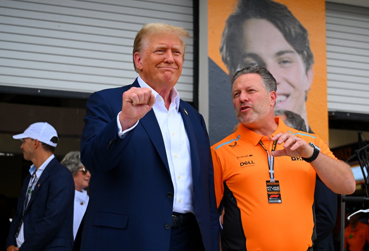 McLaren Responds to Criticism Regarding Trump's F1 Appearance