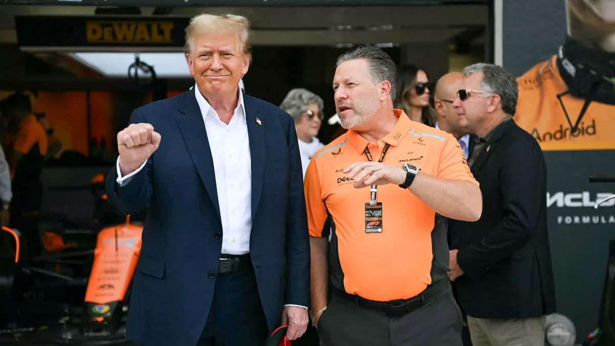 McLaren Responds to Criticism Regarding Trump's F1 Appearance