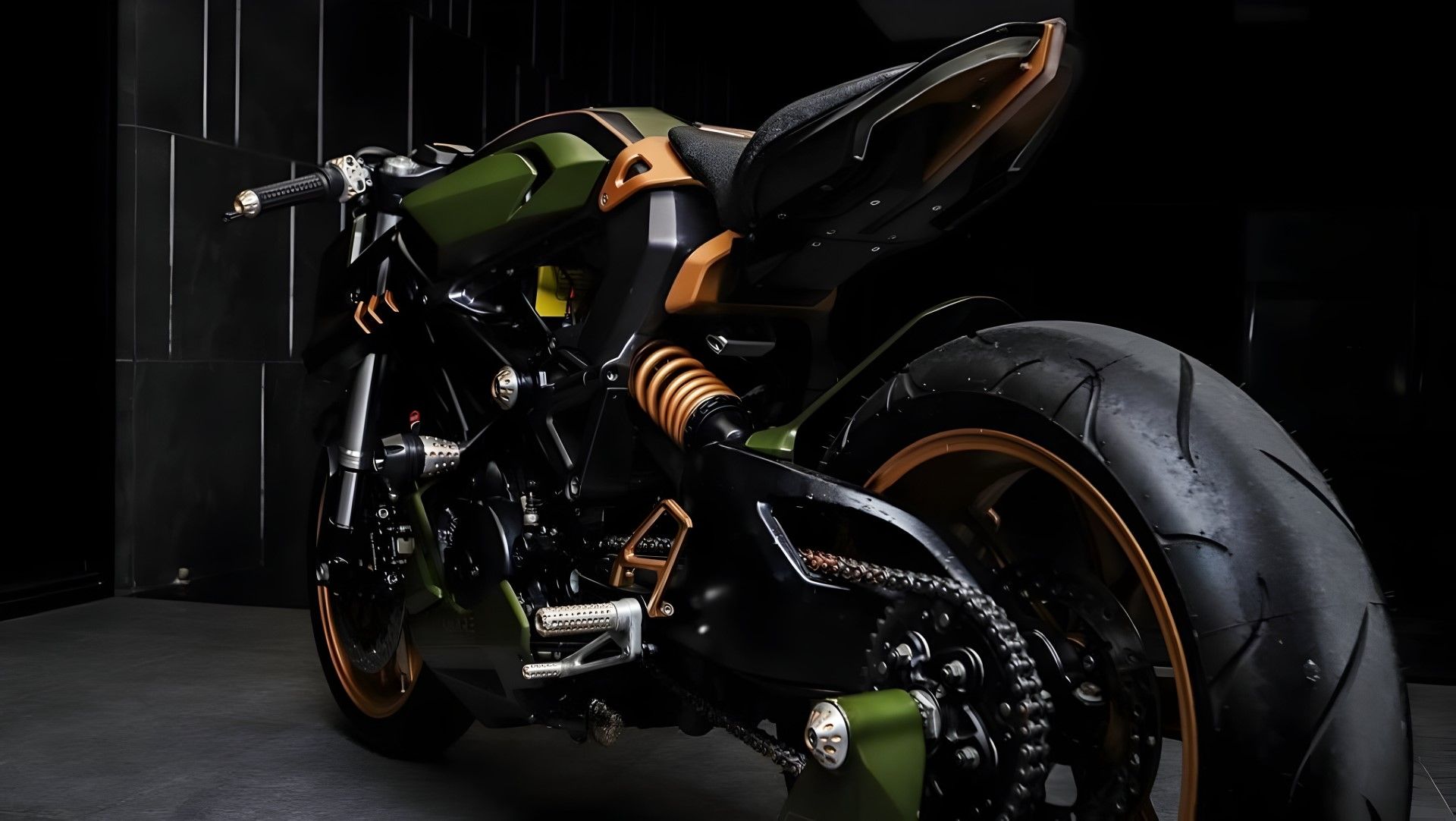 Lambo-Inspired Cafe Racer Is A 10-Year-Old Ducati Underneath