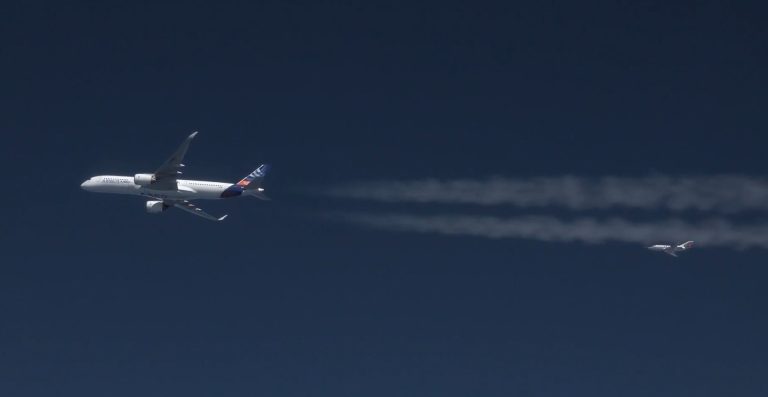 Contrails and Sustainable Aviation Fuel
