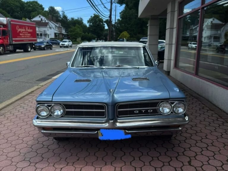 Iconic 1964 Pontiac GTO Convertible in Excellent Condition Hits the Market