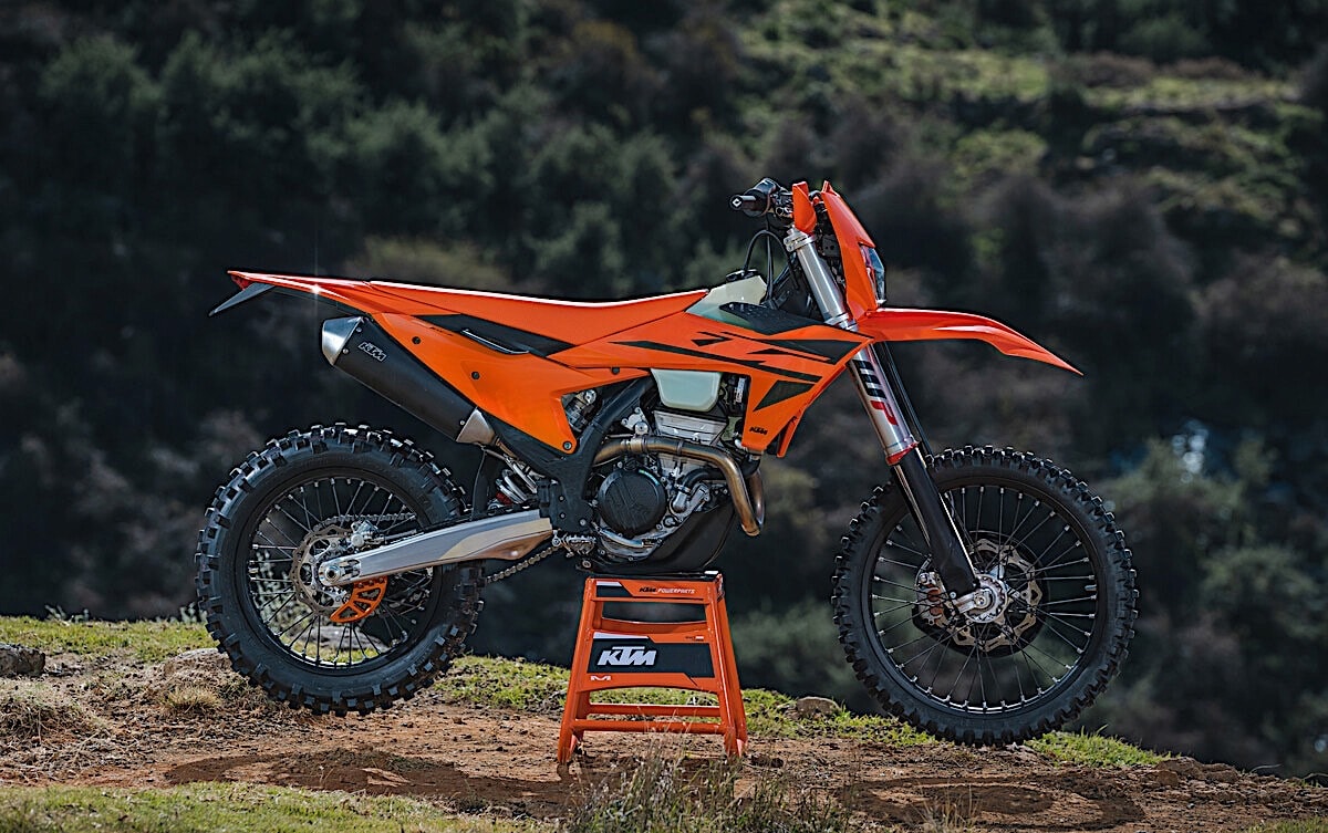 KTM Reveals Updated 2025 EXC Lineup