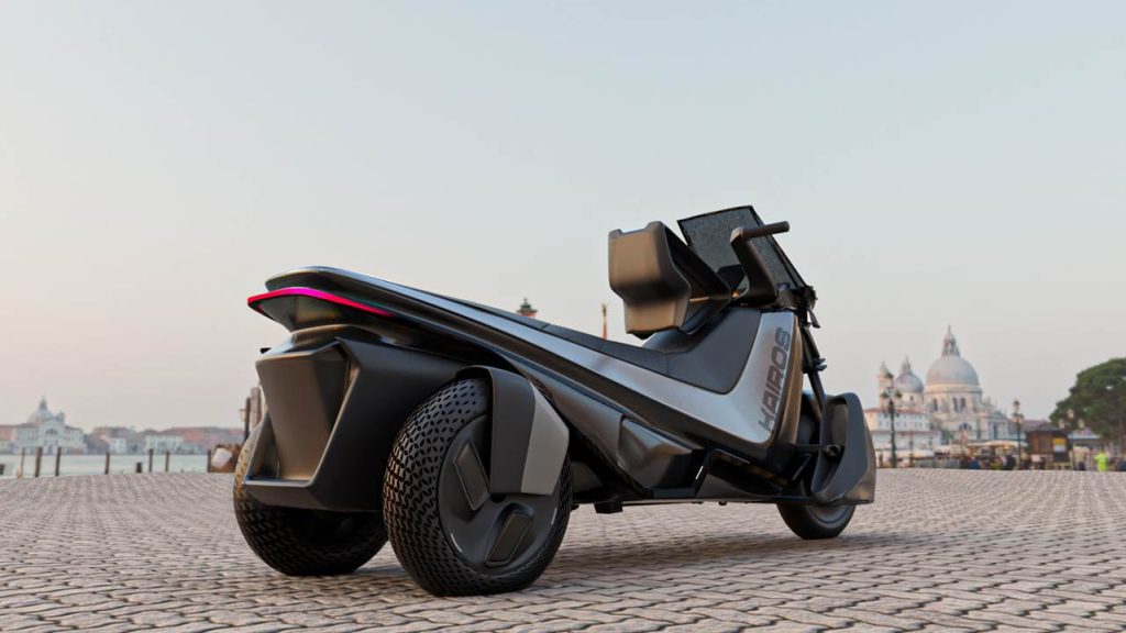 Kairos EV: Innovative Three-Wheeled Electric Vehicle with Advanced ...