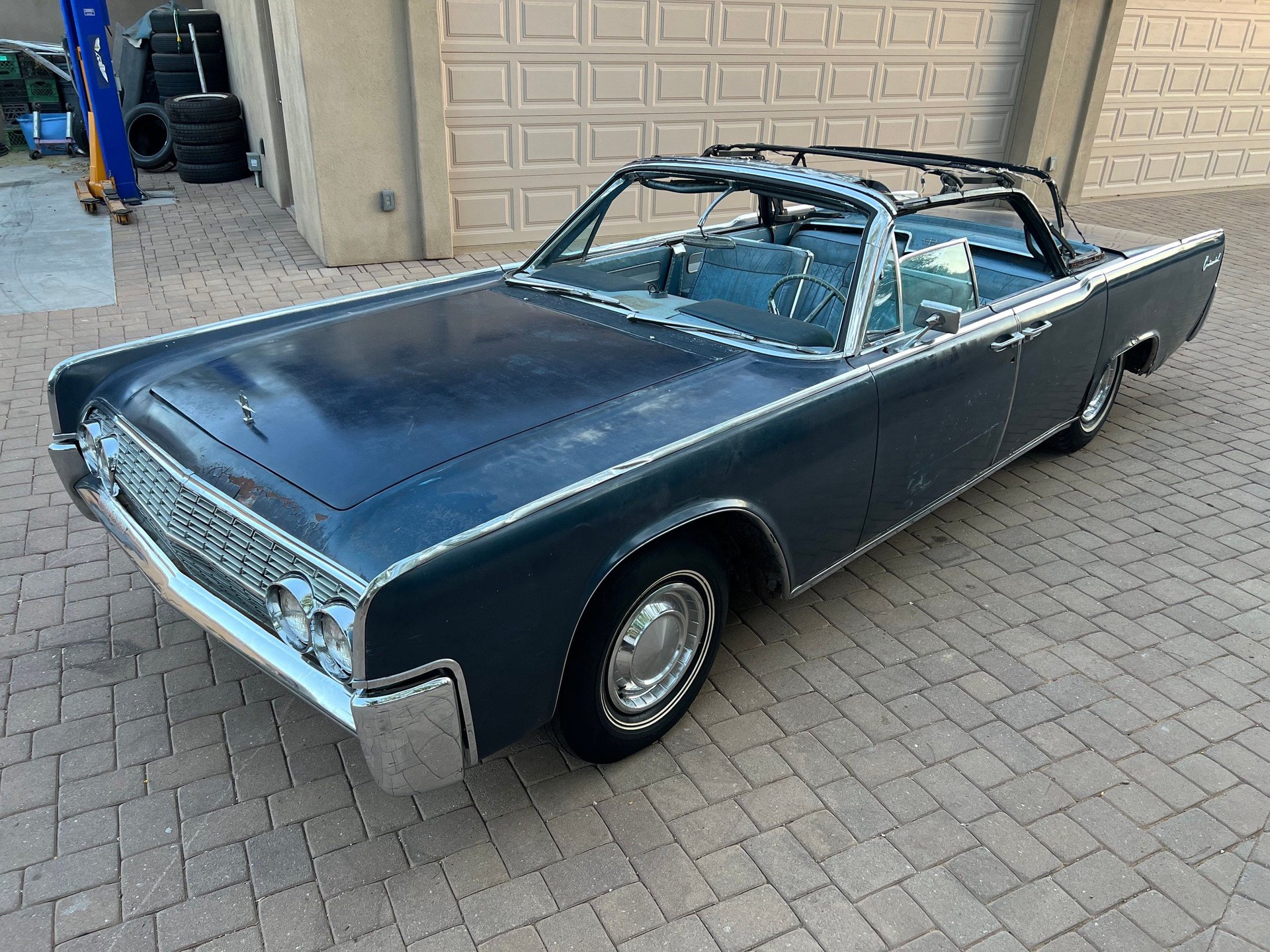 Rare 1962 Lincoln Continental Barn Find Offers Classic Car