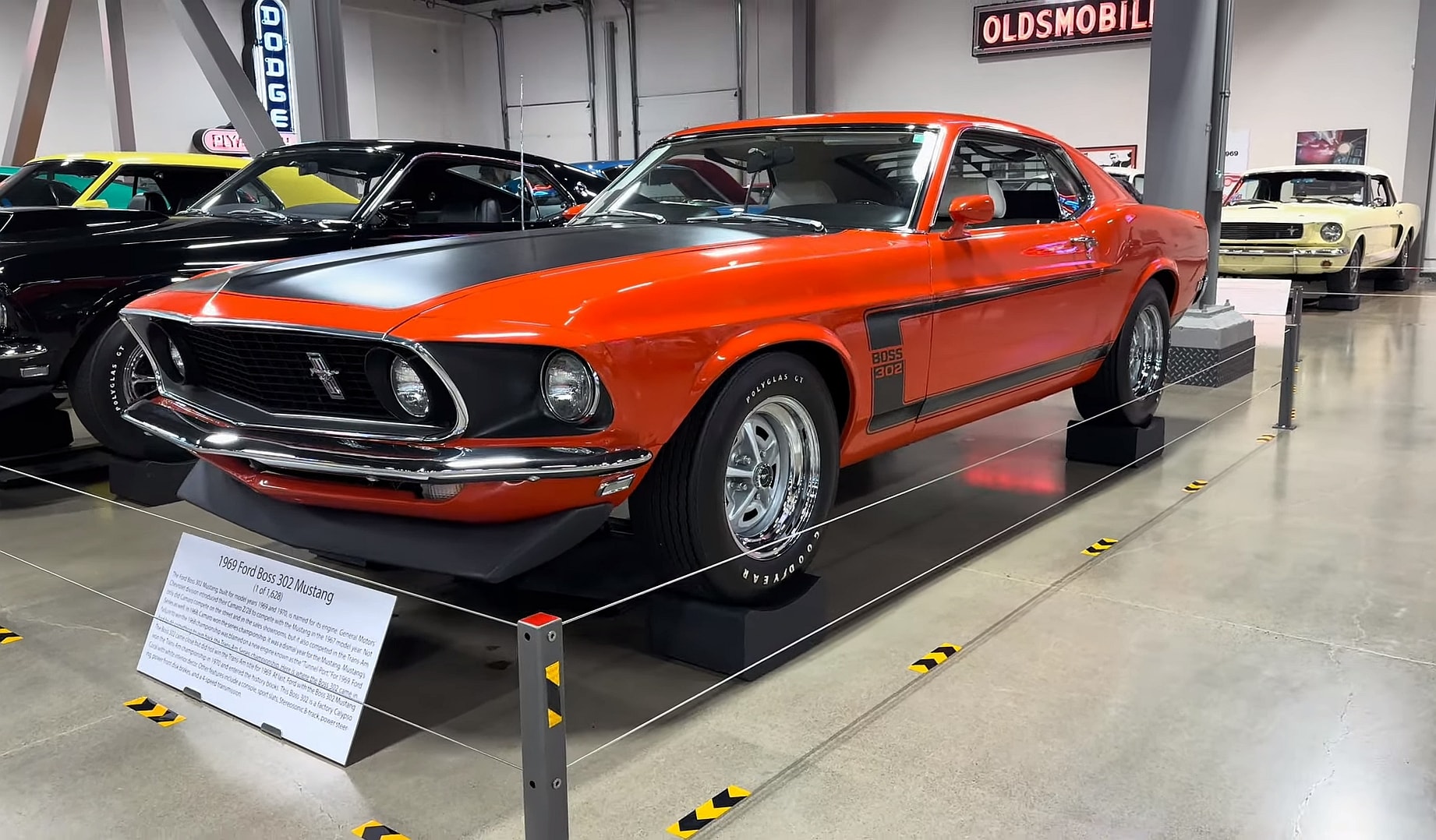 Rare 1969 Boss 302 Mustang