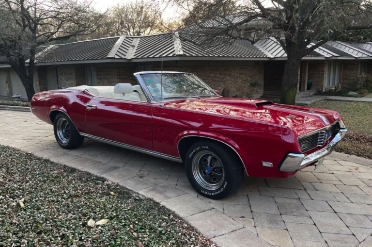 Rare Mercury Cougar Convertible: Power And Rarity In Classic Automotive 