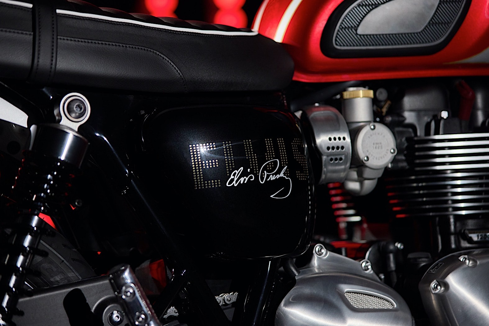 Triumph Honors Elvis Presley with Limited-Edition Bonneville T120 Motorcycle