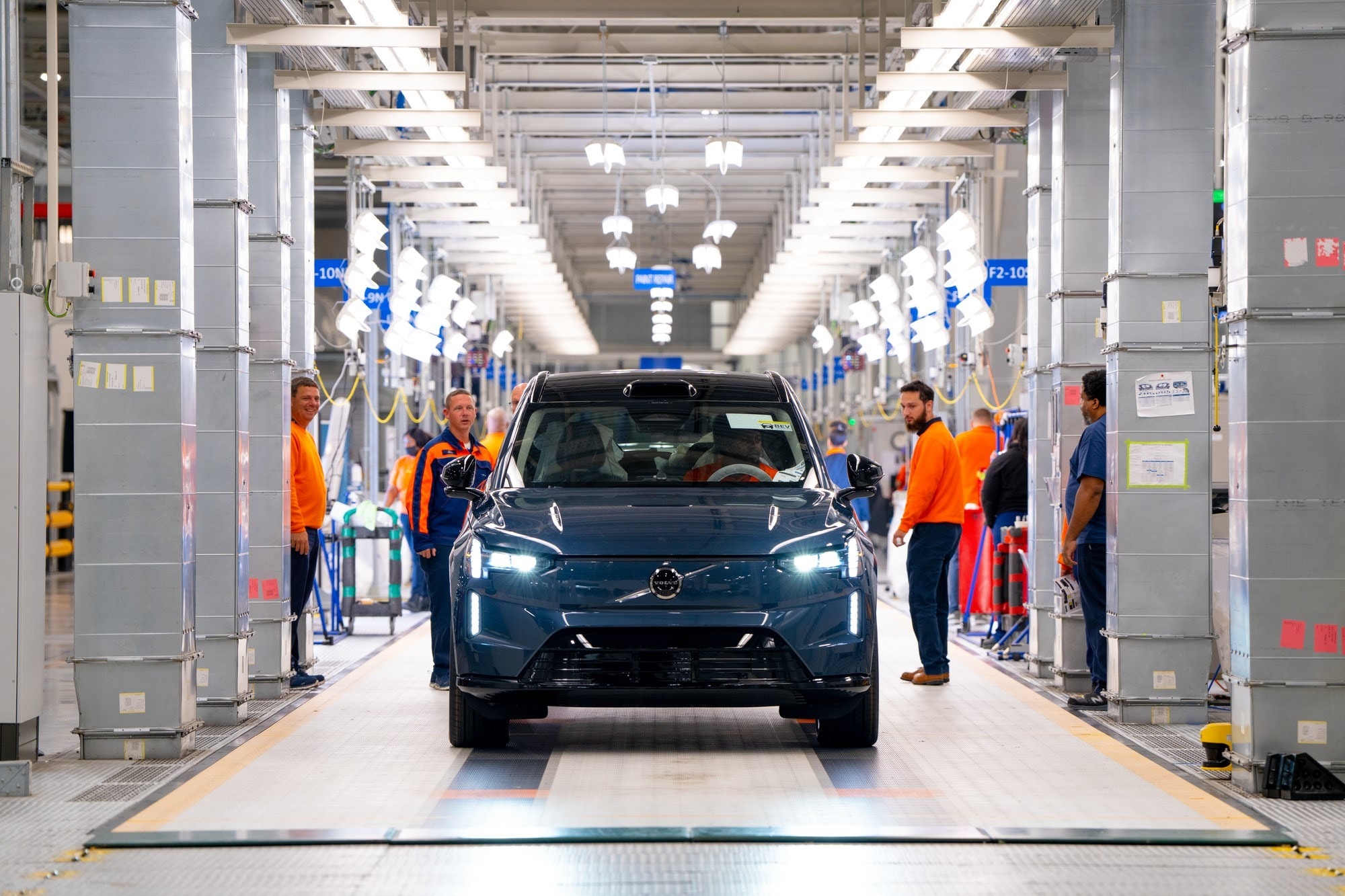Volvo's Electric SUV Production in South Carolina