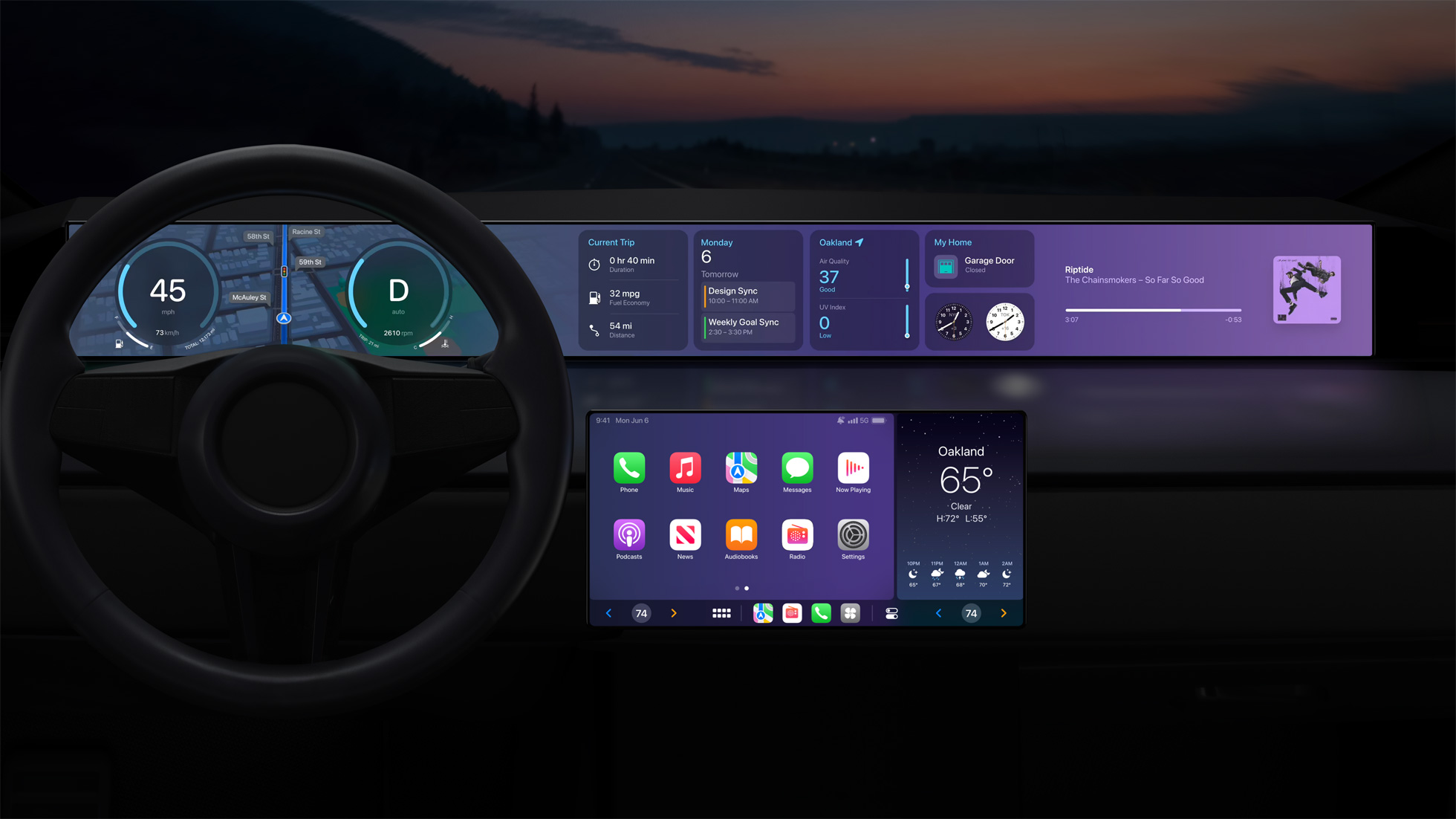 Apple's Next CarPlay Upgrade Promises Full Control Over Car Screens